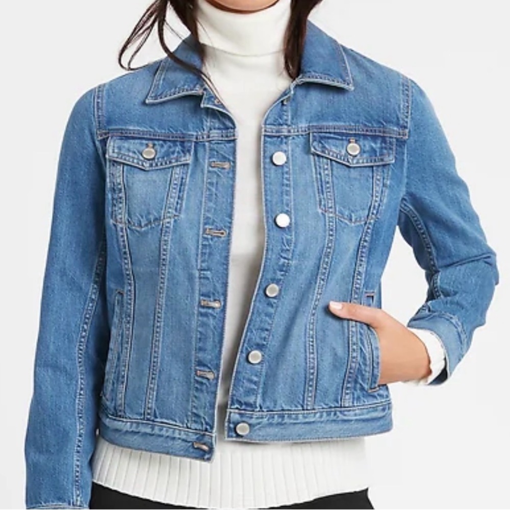 Banana Republic Classic Blue Jean Jacket